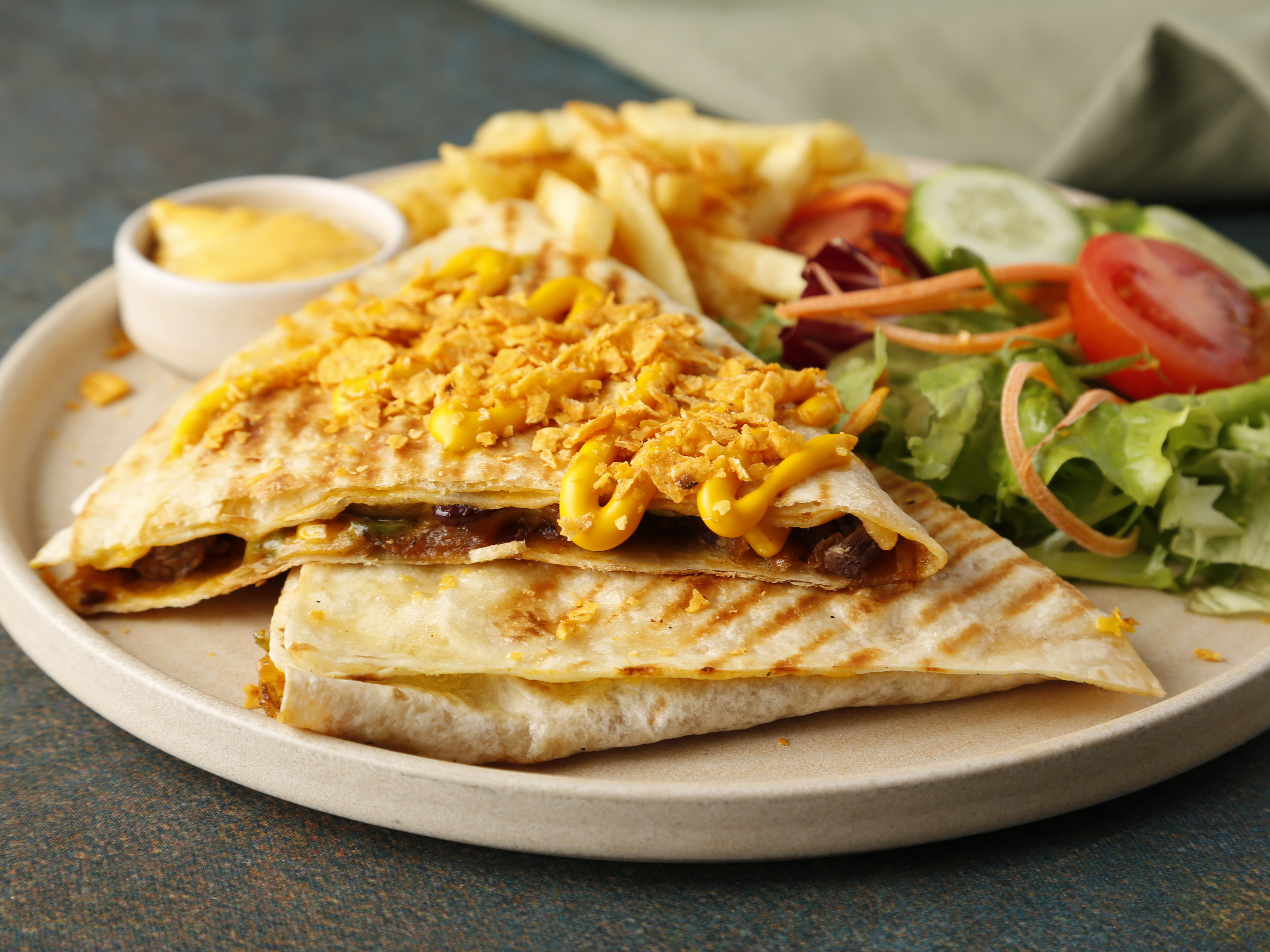Biftekli Quesadilla