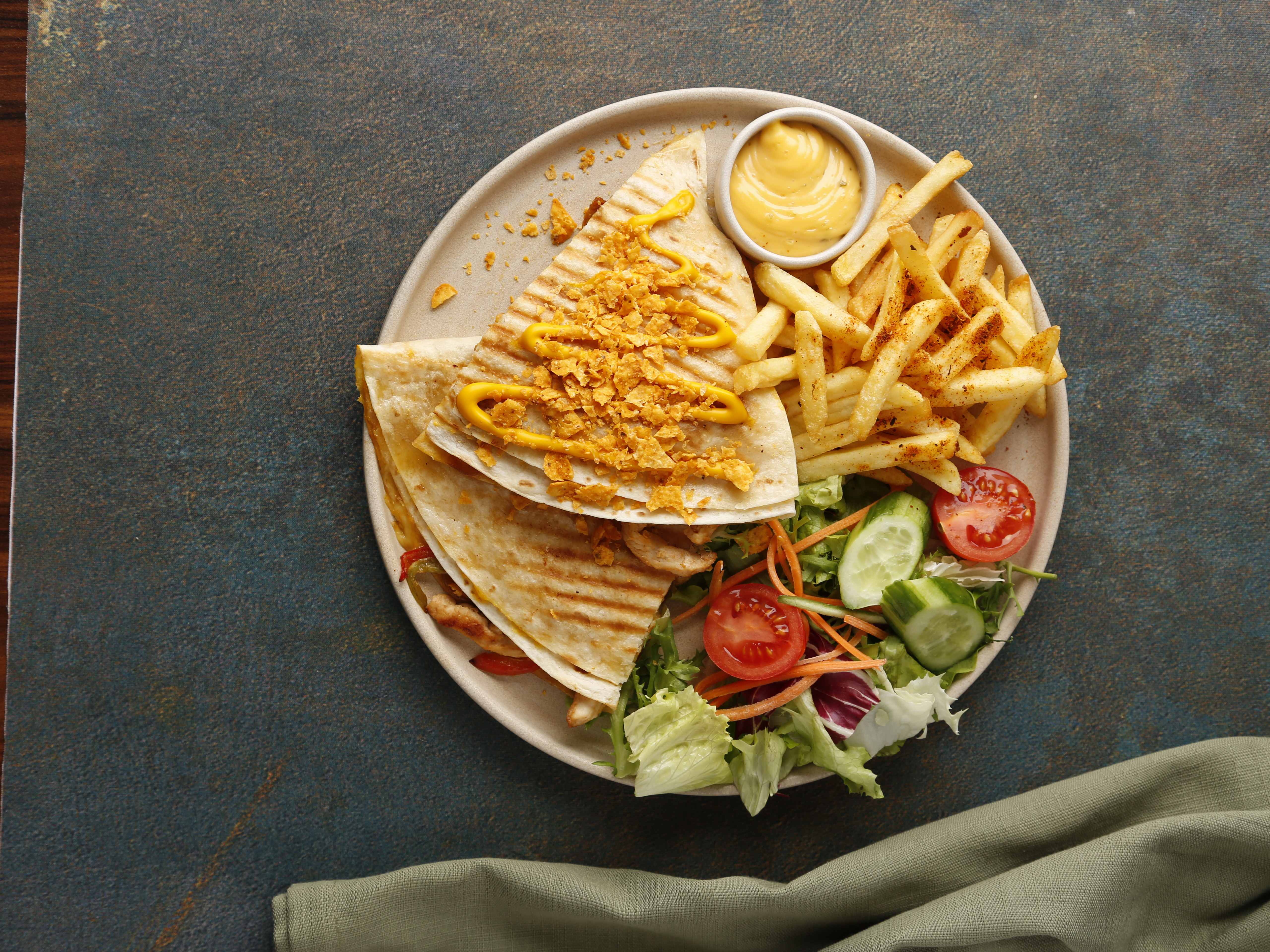 Tavuklu Quesadilla